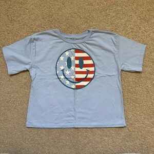 MAD engine USA happy face tshirt
